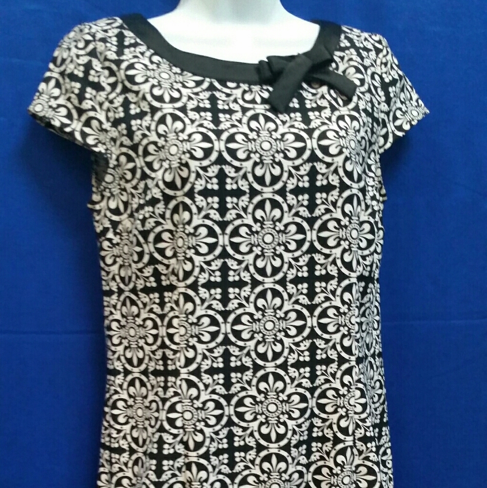 Black & White print dress